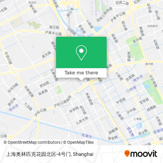 上海奥林匹克花园北区-4号门 map