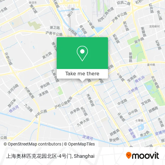 上海奥林匹克花园北区-4号门 map