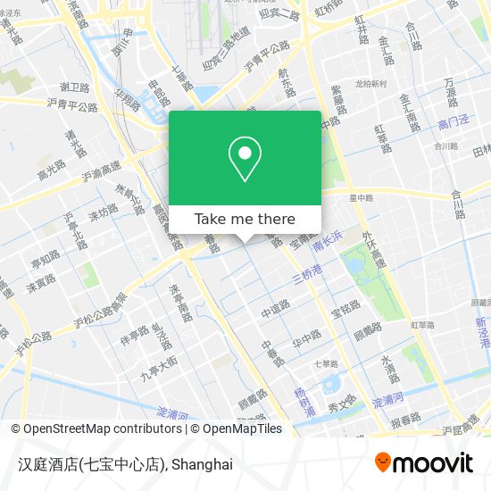 汉庭酒店(七宝中心店) map