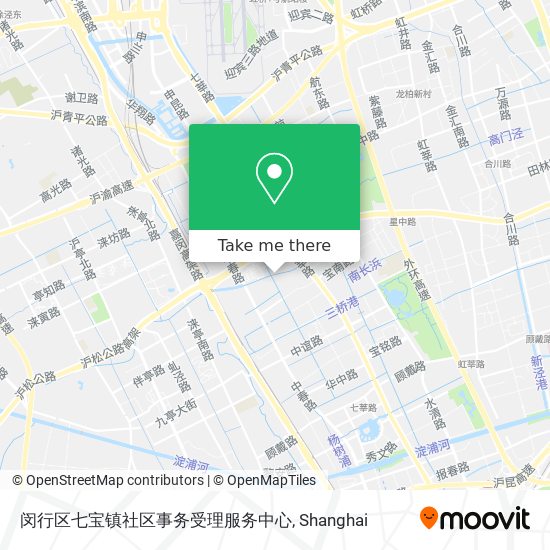 闵行区七宝镇社区事务受理服务中心 map