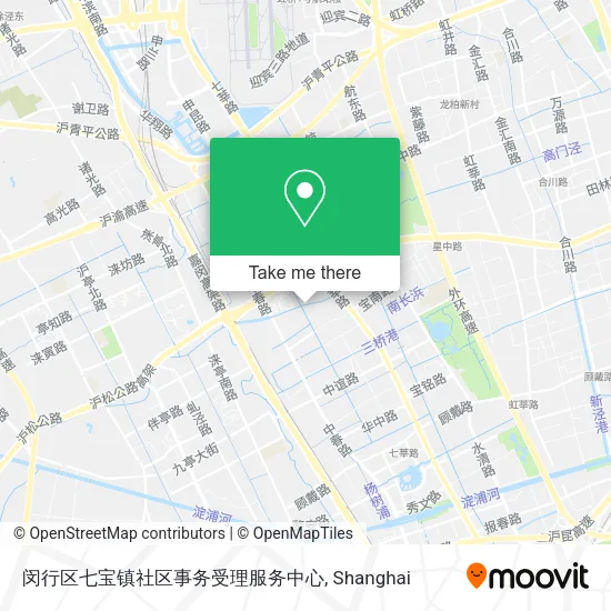 闵行区七宝镇社区事务受理服务中心 map