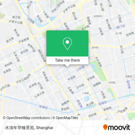 水清年华臻景苑 map
