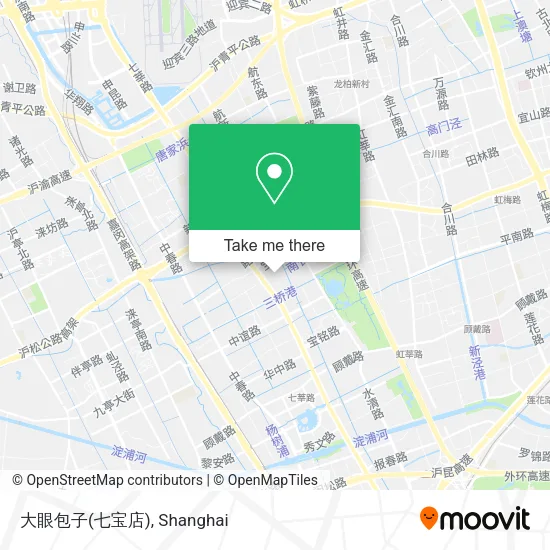 大眼包子(七宝店) map