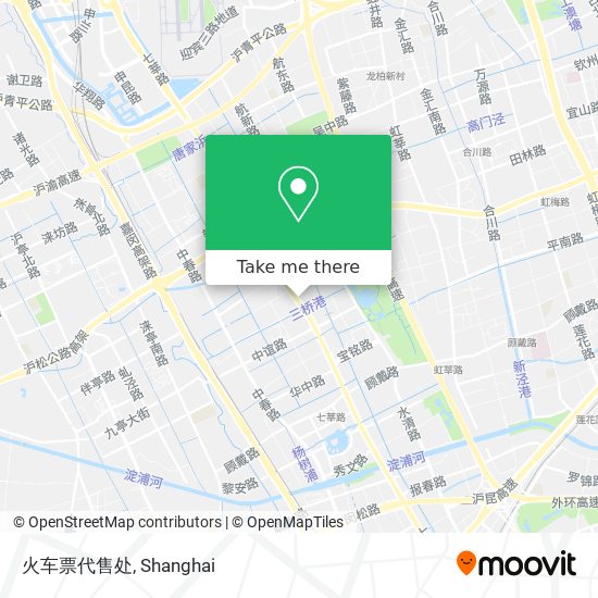 火车票代售处 map