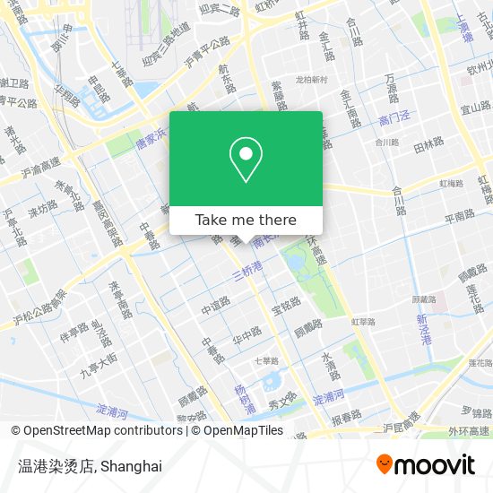 温港染烫店 map