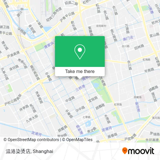 温港染烫店 map
