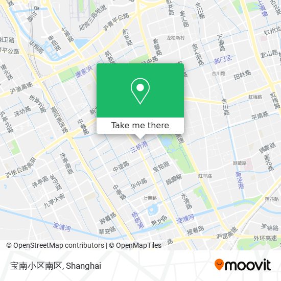 宝南小区南区 map