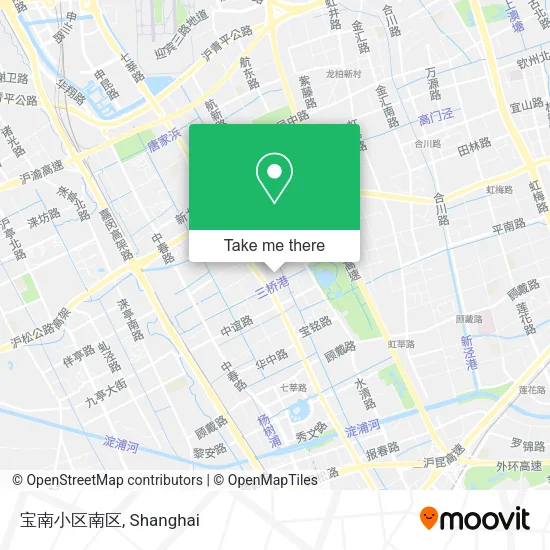宝南小区南区 map