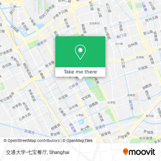 交通大学-七宝餐厅 map