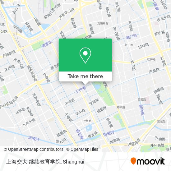 上海交大-继续教育学院 map