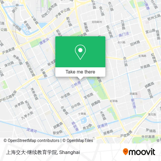 上海交大-继续教育学院 map