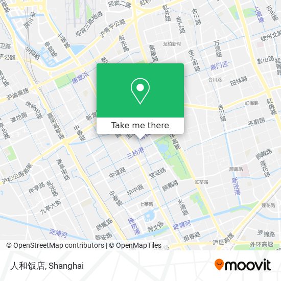 人和饭店 map