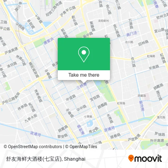 舒友海鲜大酒楼(七宝店) map
