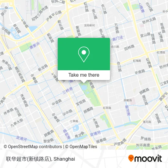 联华超市(新镇路店) map