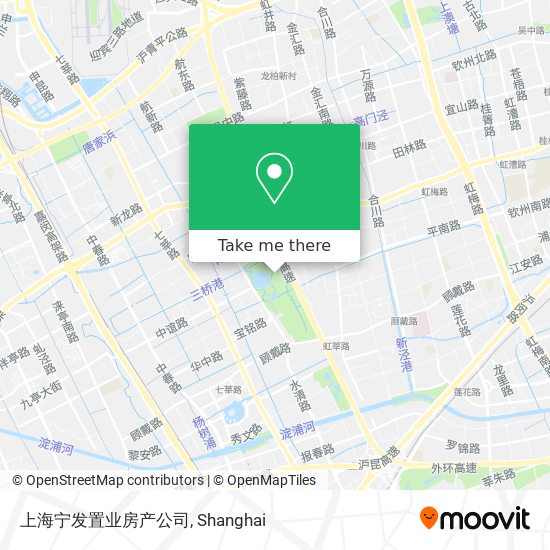 上海宁发置业房产公司 map