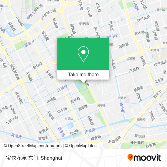 宝仪花苑-东门 map
