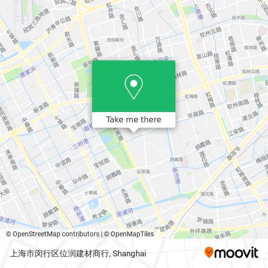 上海市闵行区位润建材商行 map