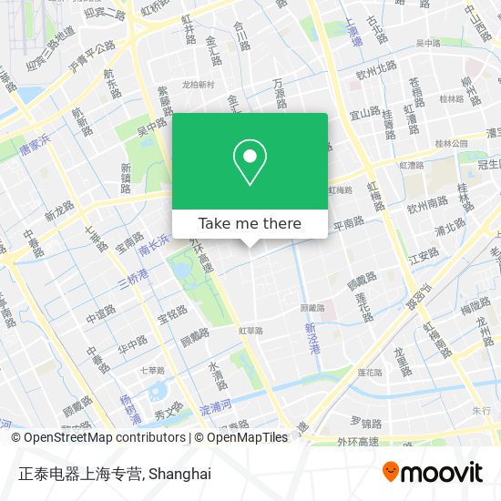 正泰电器上海专营 map