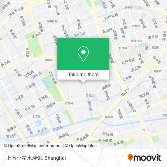 上海小霍水族馆 map