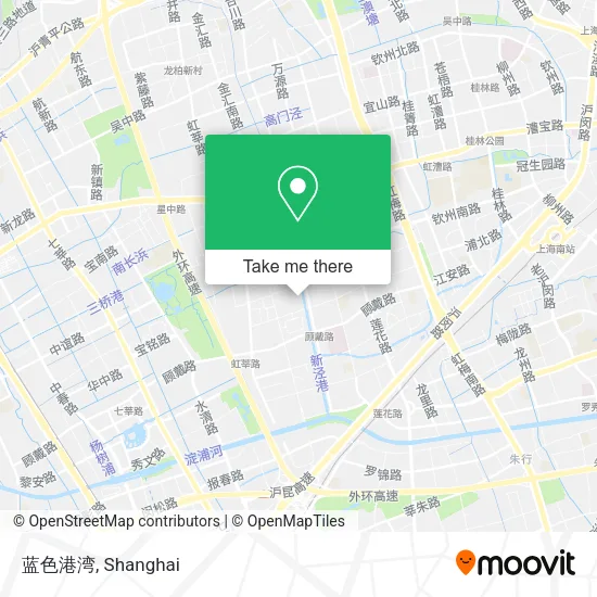 蓝色港湾 map