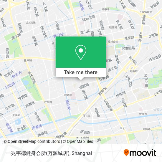 一兆韦德健身会所(万源城店) map