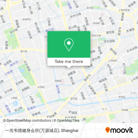 一兆韦德健身会所(万源城店) map