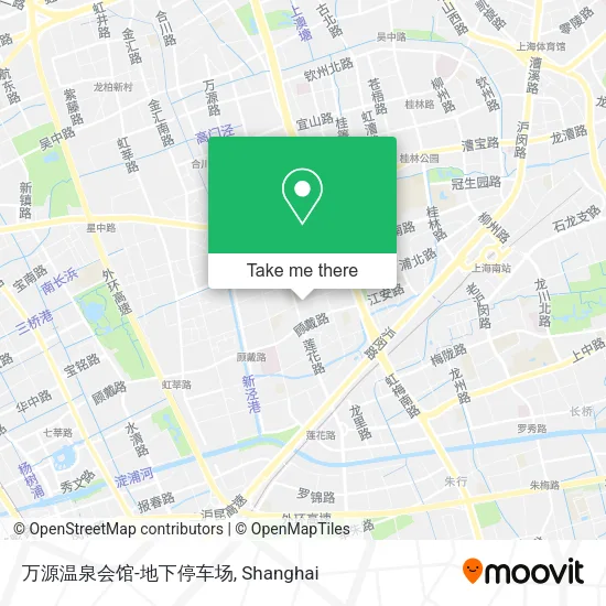 万源温泉会馆-地下停车场 map