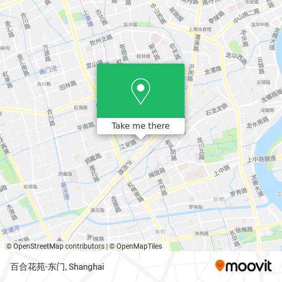 百合花苑-东门 map
