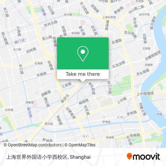 上海世界外国语小学西校区 map