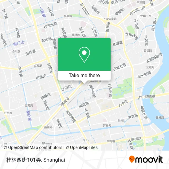 桂林西街101弄 map
