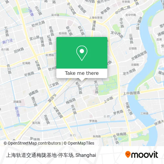 上海轨道交通梅陇基地-停车场 map