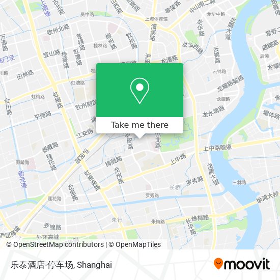 乐泰酒店-停车场 map