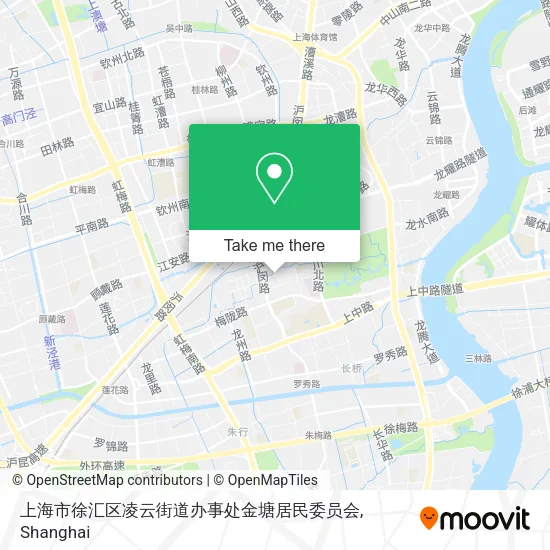 上海市徐汇区凌云街道办事处金塘居民委员会 map