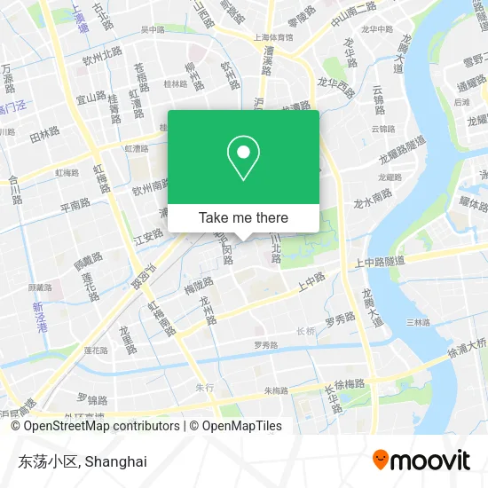 东荡小区 map