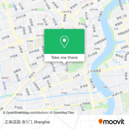 正南花苑-东1门 map