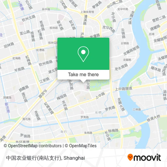 中国农业银行(南站支行) map