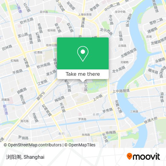 浏阳阁 map