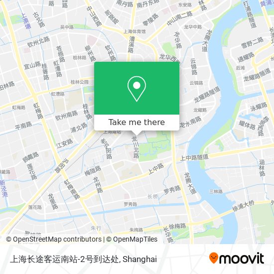 上海长途客运南站-2号到达处 map