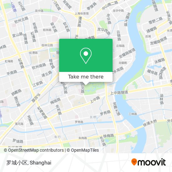 罗城小区 map