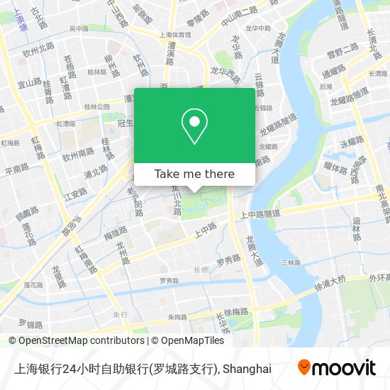 上海银行24小时自助银行(罗城路支行) map