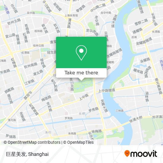 巨星美发 map