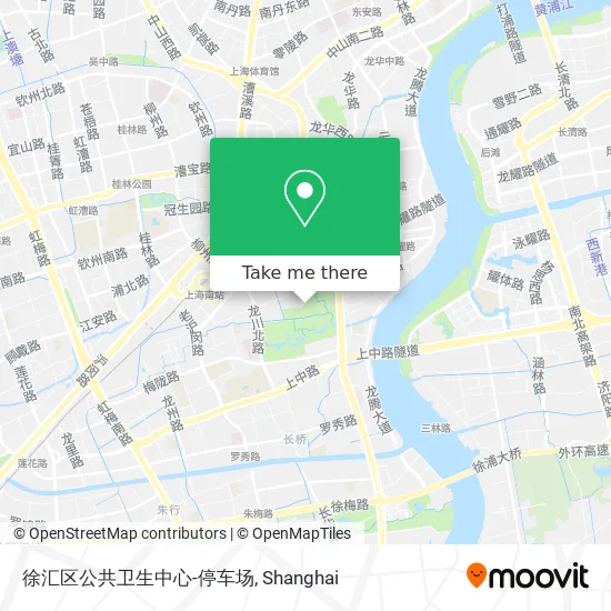 徐汇区公共卫生中心-停车场 map