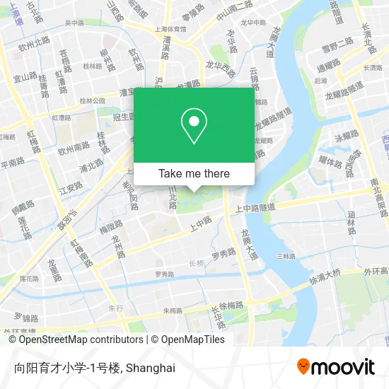 向阳育才小学-1号楼 map