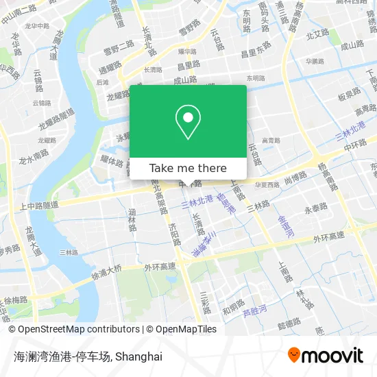 海澜湾渔港-停车场 map
