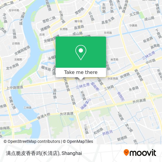 满点脆皮香香鸡(长清店) map