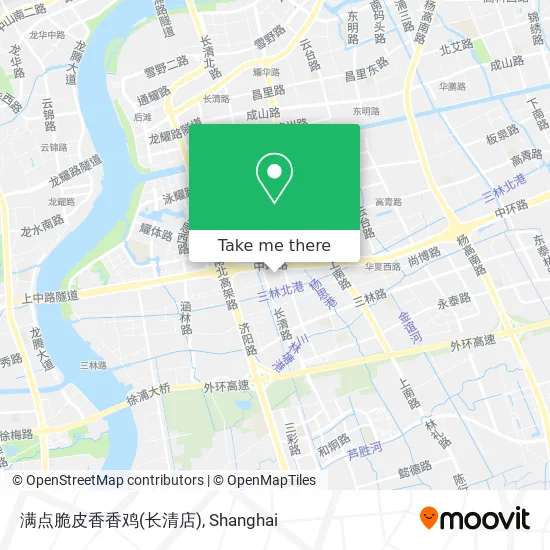满点脆皮香香鸡(长清店) map