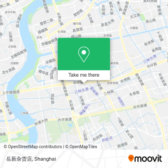 岳新杂货店 map