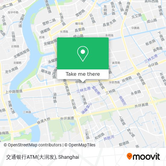 交通银行ATM(大润发) map