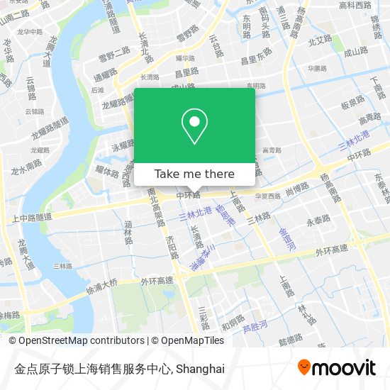 金点原子锁上海销售服务中心 map