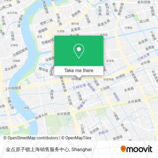 金点原子锁上海销售服务中心 map